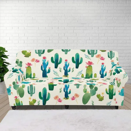 Vista 60 de ZOUTAIRONG Fundas elásticas para sofá con estampado de ramas de camuflaje 3D para sofá, funda para muebles de un solo cojín, decoración del hogar u