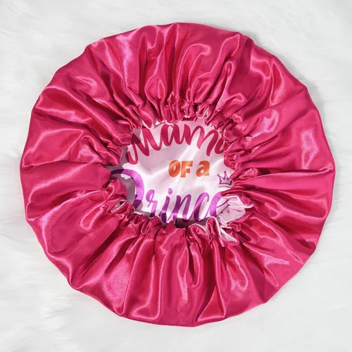 Vista 7 de Juego de capó para bebé, gorro para dormir, gorro para el pelo del bebé, para mujeres, niñas, niños, rizado, reversible, ajustable, color rosa Corona