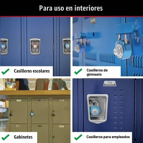Vista 3 de Cerradura de combinación Master Lock 1561, 1561DAST