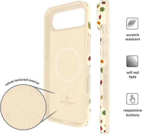 Vista 1329 de VELVET CAVIAR Funda para iPhone 15, compatible con MagSafe, probada contra caídas de 10 pies, fundas protectoras de diseño, leopardo color rosa