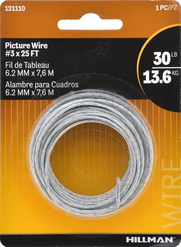 Vista 2 de Cable para colgar cuadros The Hillman Group 121110, 121110