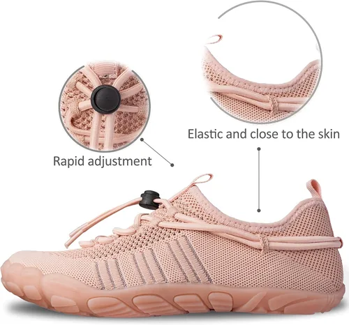 Vista 6 de SEEKWAY - Zapatos de agua unisex, de secado rápido, tipo calcetín y con sensación de pie descalzo para adultos, para playa, natación, río, piscina
