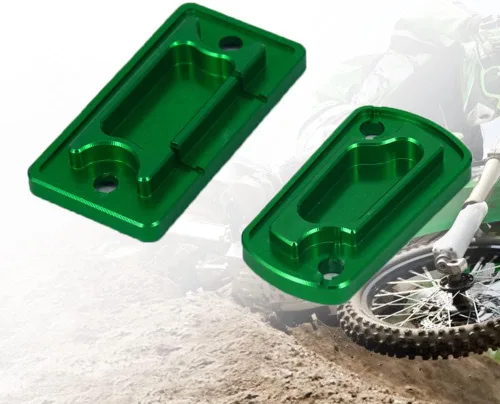 Vista 4 de Tapa de líquido de embrague delantero y trasero para motocicleta, tapa CNC para motocross KX65 01-21 KX80 KX85 KX100 98-21 KX125 92-08 KX250 93-08