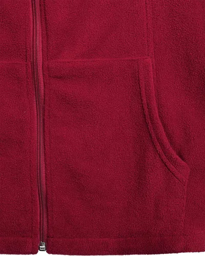 Vista 5 de hibelle suéter para Mujer para exteriores con cremallera completa, de forro térmico con bolsillos