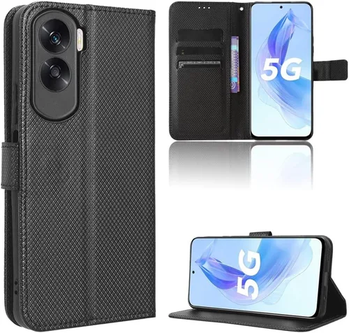 Vista 19 de Funda de piel sintética compatible con Asus ROG Phone 7, funda de piel sintética compatible con Asus ROG Phone 7 Ultimate, color negro