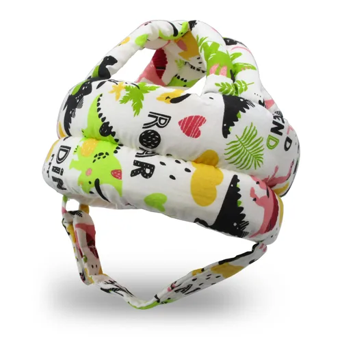 Vista 29 de Protector de cabeza de bebé, casco de bebé para gatear, caminar, sin golpes, cabeza de seguridad, gorra protectora ajustable para caminar, jugar