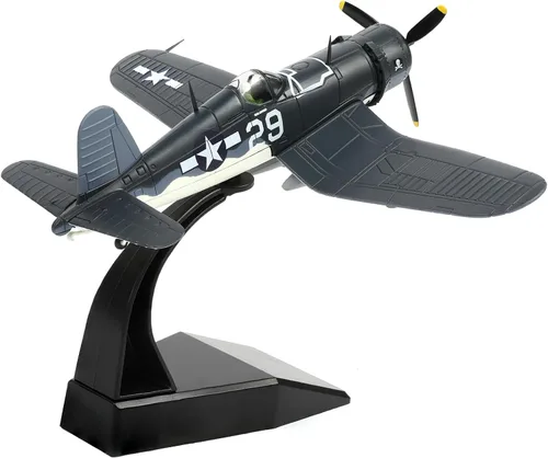 Vista 14 de NUOTIE 1/72 Douglas SBD-2 Dauntless Dive Bomber Modelo de Avión de la Segunda Guerra Mundial Midway Avión de Guerra Vintage Metal Fundido a Presión