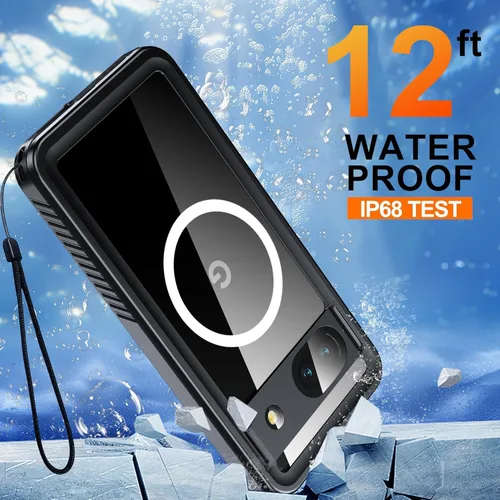 Vista 2 de Oneagle para Google Pixel 10 Pro XL Funda impermeable [Compatible con MagSafe], Funda Pixel 10 Pro XL resistente de 360° [IP68 bajo el agua]