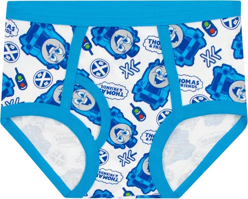Vista 3 de Thomas & Friends Paquete de 5 calzoncillos para niños Thomas The Train Boxers para niños Ropa interior de algodón para niños
