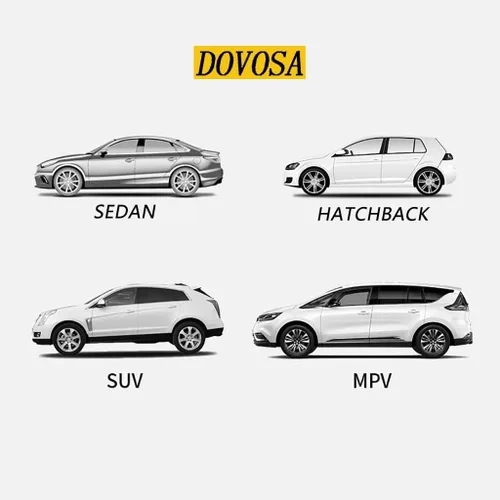 Vista 7 de DUBOM Car Cover Outdoor Waterproof for KIA Cerato IV Saloon, Car Covers Waterproof Breathable Large, Car Cover Dustproof Anti-UV Anti-Scratch Car