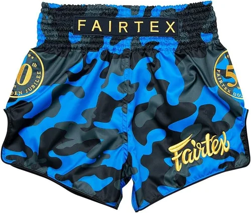 Vista 21 de Fairtex Pantalones cortos de boxeo Muay Thai de corte delgado "Kabuki