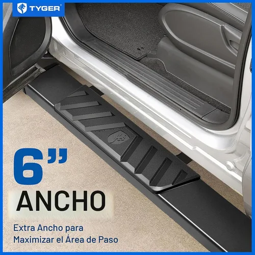Vista 5 de Tyger Auto Estribos elevadores de 6 pulgadas compatibles con Chevy Silverado GMC Sierra 1500 2019-2026; 2020-2026 2500 3500HD Crew Cab