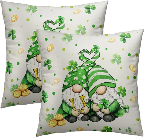 Vista 48 de Giwawa Juego de 2 fundas de almohada de calabaza otoñal de 16 x 16 pulgadas, fundas de cojín de algodón de madera de girasol para sofá, patio
