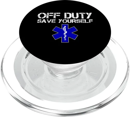 Vista 7 de EMS divertido para EMT fuera de servicio Sálvate PopSockets intercambiables PopGrip