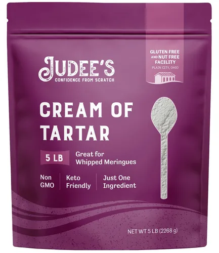 Vista 10 de Judee's Gluten Free Cream of Tartar - Estabilizador para hornear y crema de tártaro para hornear, sin gluten y sin OMG, apto para dieta cetogénica