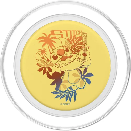 Vista 2 de Disney Lilo & Stitch Aloha Stitch Retrato PopSockets MagSafe PopGrip para iPhone