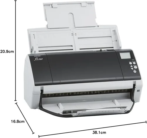 Vista 6 de Fujitsu fi-7460 Escáner de documentos a doble cara a color de gran formato con alimentador automático de documentos (ADF)