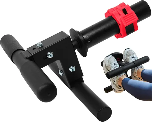 Vista 10 de Tibialis Trainer Tib Bar Raise Machine Equipo de ejercicio Entrenamiento de fuerza Rasgando músculos de la parte inferior de las piernas Amarillo
