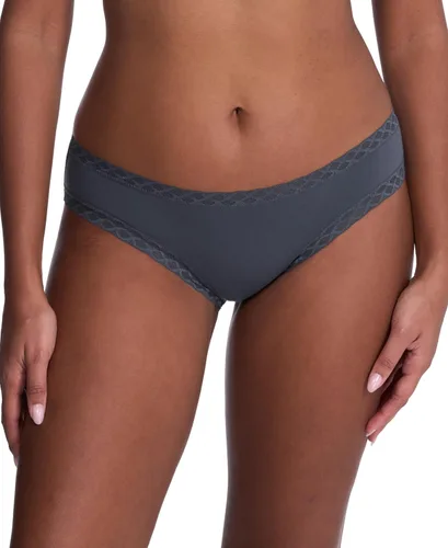 Vista 44 de Natori Braga Estilo Girl Brief de Algodón Bliss para Mujer Negro