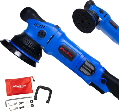 Vista 12 de Maxshine MB15 Pro Pulidora Sin Escobillas DA Lanzamiento de 15mm, Placa de 5”, Motor de 1200W, 6 Velocidades, Rosca de 5/16”-24 Herramienta