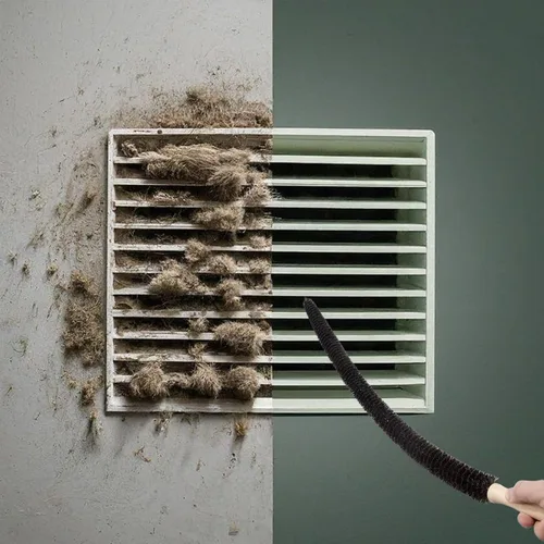 Vista 6 de Cepillo limpiador de ventilación para secadora de pelusas, kit de limpiador de ventilación de secadora de 30 pulgadas, cepillo de bobina flexible