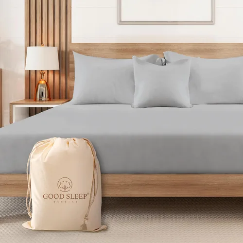 Vista 19 de Good Sleep Bedding Sábanas ajustables Twin XL - 1000 recuento de hilos, sábanas Twin XL extra largas, suaves y transpirables con bolsillo de 16