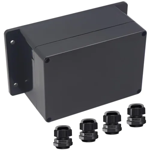 Vista 34 de Caja de conexiones Caja de conexiones IP65 impermeable de plástico ABS para proyectos eléctricos Caja de conexiones de alimentación Cajas