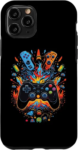 Vista 27 de iPhone 16 Gamer Aesthetic Graphic Gaming Video Games Boys Teens Kids Case