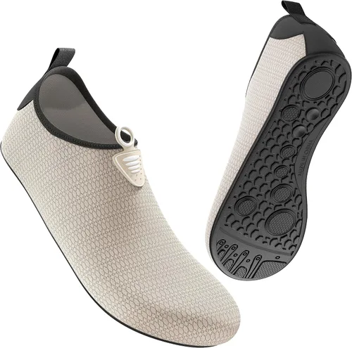 Vista 5 de Metog Zapatos de agua, secado rápido, para deportes de playa, natación, surf, yoga, estilo pie desnudo, para hombre y mujer