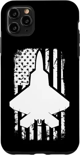 Vista 13 de F22 Raptor US Flag Fighter Airplane Jet Plane Aircraft Case for iPhone 17