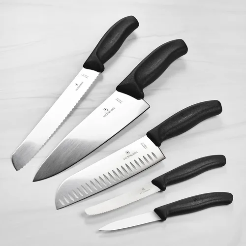 Vista 2 de Victorinox Swiss Classic - Juego de bloques de cuchillos giratorios de 14 piezas