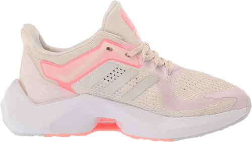 Vista 6 de adidas Alphatorsion 2.0 Tenis de correr para mujer, Nube BlancoNube BlancoGris Uno