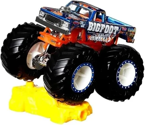 Vista 2 de Hot Wheels HW Monster Trucks Bigfoot Crash Legends Escala 1:64