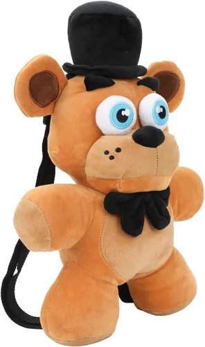 Vista 2 de Bioworld Five Nights at Freddy's Freddy Fazbear - Mini mochila de felpa