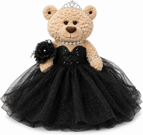 Vista 14 de KINNEX COLLECTIONS SINCE 1997 20" Sweet 16 Last Doll Teddy Bear con vestido (pieza central) ~ ARC16832A-4 (azul bebé)