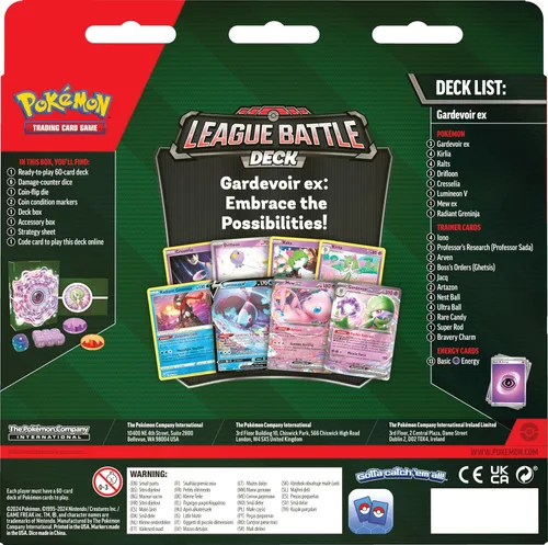 Vista 4 de Pokémon TCG: Baraja de Batalla de la Liga Gardevoir ex
