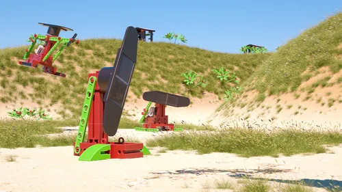 Vista 8 de fischertechnik Conjunto de construcción solar avanzada, multi