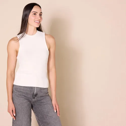 Vista 2 de Tienda Essentials Camiseta sin mangas Boucle para mujer (anteriormente Daily Ritual)