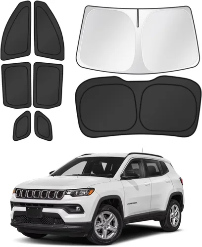Vista 90 de Canvcle Parasol para parabrisas para Tesla modelo Y/3 2017-2025 2026 (compatible con modelos 2025 Y Juniper/2024 Modelo 3 Highland), parasol grueso