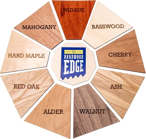 Vista 7 de Tablones de Madera Dura de Arce - Paquete de 2 Madera de Arce Dura para Manualidades de Madera Sin Terminar - 1/4'' (6mm) 100% Madera Dura Pura