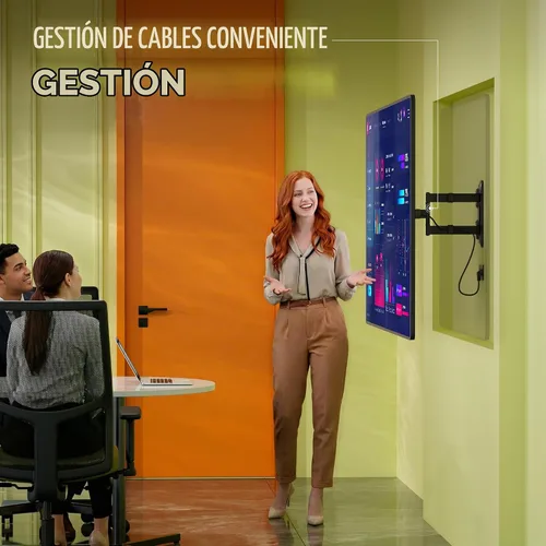 Vista 5 de ONKRON Soporte de pared para TV de movimiento completo 32-65", 77.2 libras