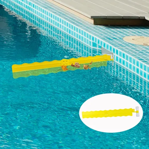 Vista 3 de NICENICY Brazo de desnatador de piscina, protector de desnatador de piscina, desnatador de piscina manos libres para recoger escombros, se adapta a