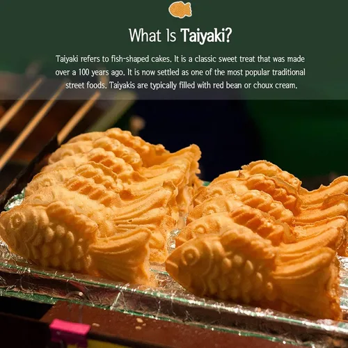 Vista 9 de Máquina para hacer gofres, con 4 cuencos, pescado Taiyaki, máquina para pasteles con revestimiento antiadherente, mango antiquemaduras, soporte
