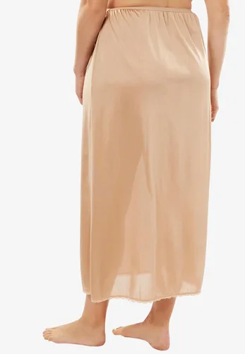 Vista 3 de Comfort Choice Medio Slip de talla grande para mujer, 35 pulgadas, paquete de 2