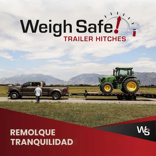 Vista 7 de Weigh Safe Soporte de bola de enganche de remolque ajustable, enganche de caída ajustable de 6 pulgadas para receptor de 2 pulgadas con 2 piezas