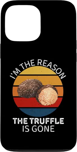 Vista 24 de Vintage I'm The Reason Truffle is Gone Food Lover Case for iPhone 16