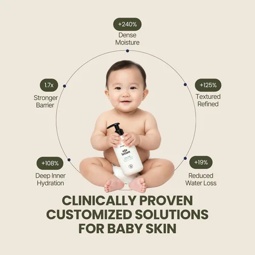 Vista 4 de Mongdies Baby Ato Lotion-Soluciones hidratantes e hidratantes para pieles sensibles y delicadas, excelente grado en alemán Derma Test, todos