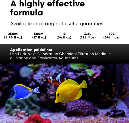 Vista 5 de Brightwell Aquatics - Purit Medios de filtración química de última generación - para uso en todos los acuarios marinos y de agua dulce