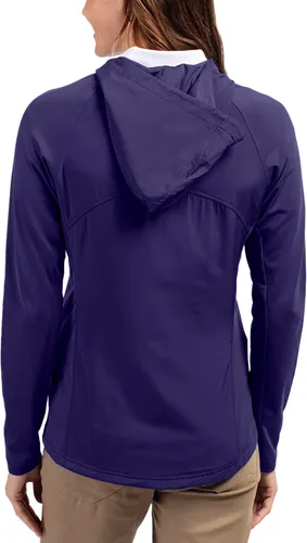 Vista 3 de Cutter & Buck Adapt Eco Knit Hybrid - Chaqueta con cremallera completa para mujer