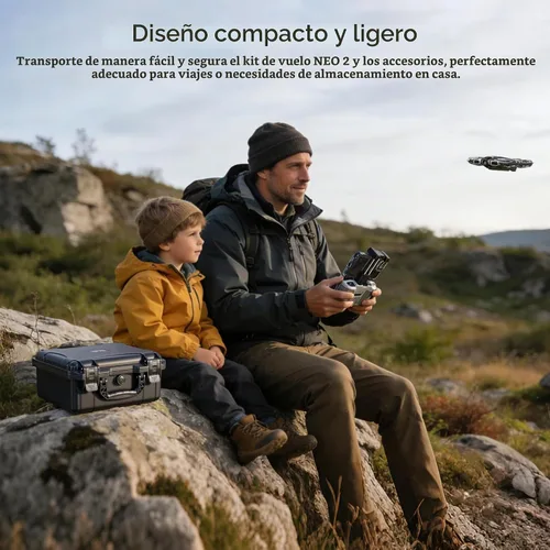 Vista 4 de STARTRC Funda NEO 2, funda impermeable de transporte duro para DJI Neo 2, accesorios para controlador RC-N【NO para RC 2/RC】